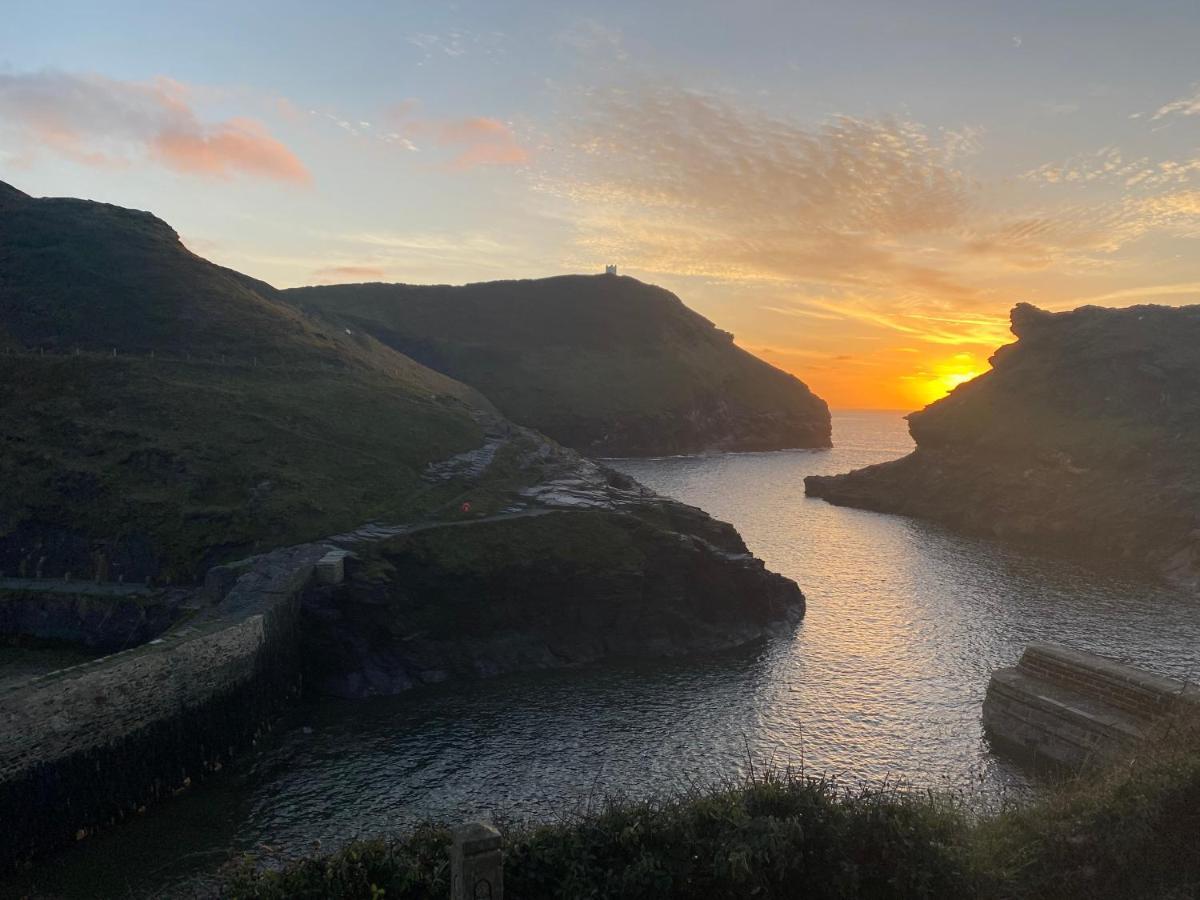 Polrunny Farm Blackberry Cottage - Cornwall Bliss In Sight Of The Sea Boscastle Exterior foto